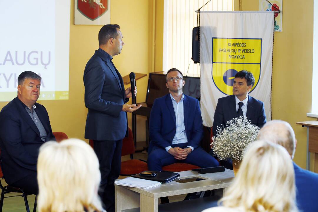 Geležinkelio atstovų susitikimas su Vites bendruomenę