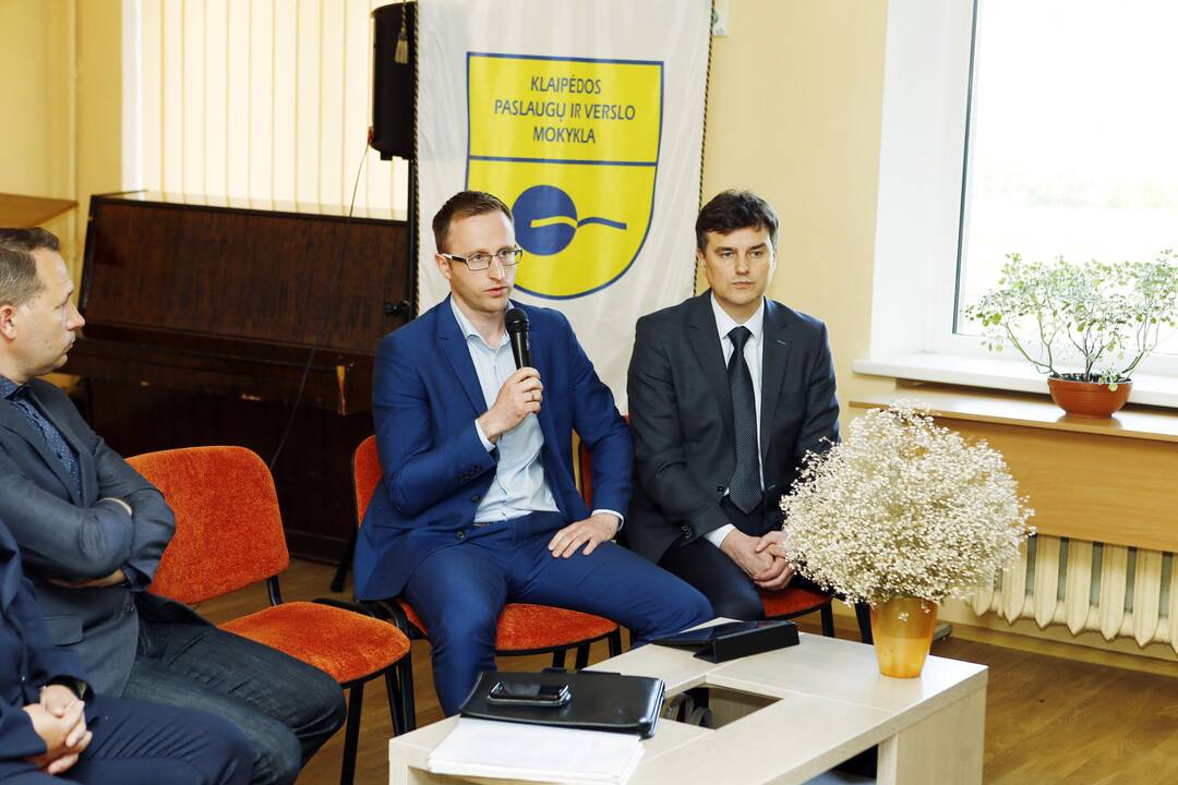Geležinkelio atstovų susitikimas su Vites bendruomenę