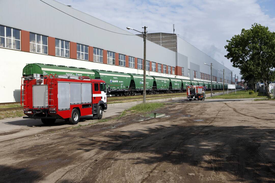 Išsiliejo dyzelinas