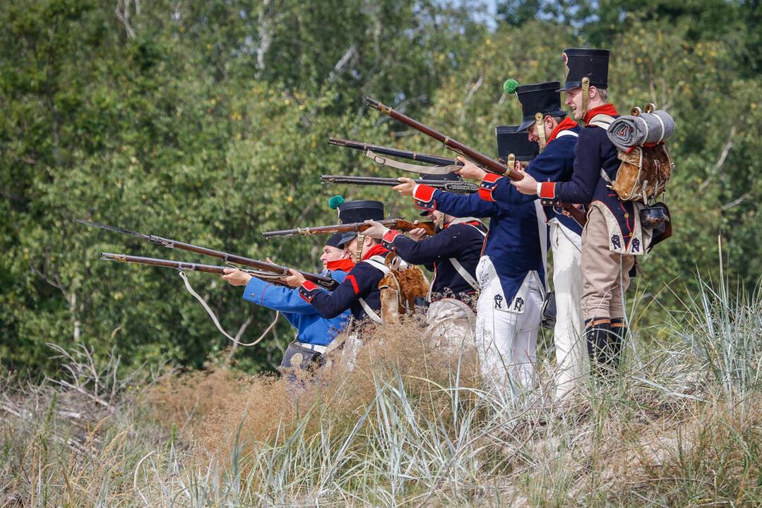 Napoleonmečio rekonstruktoriai