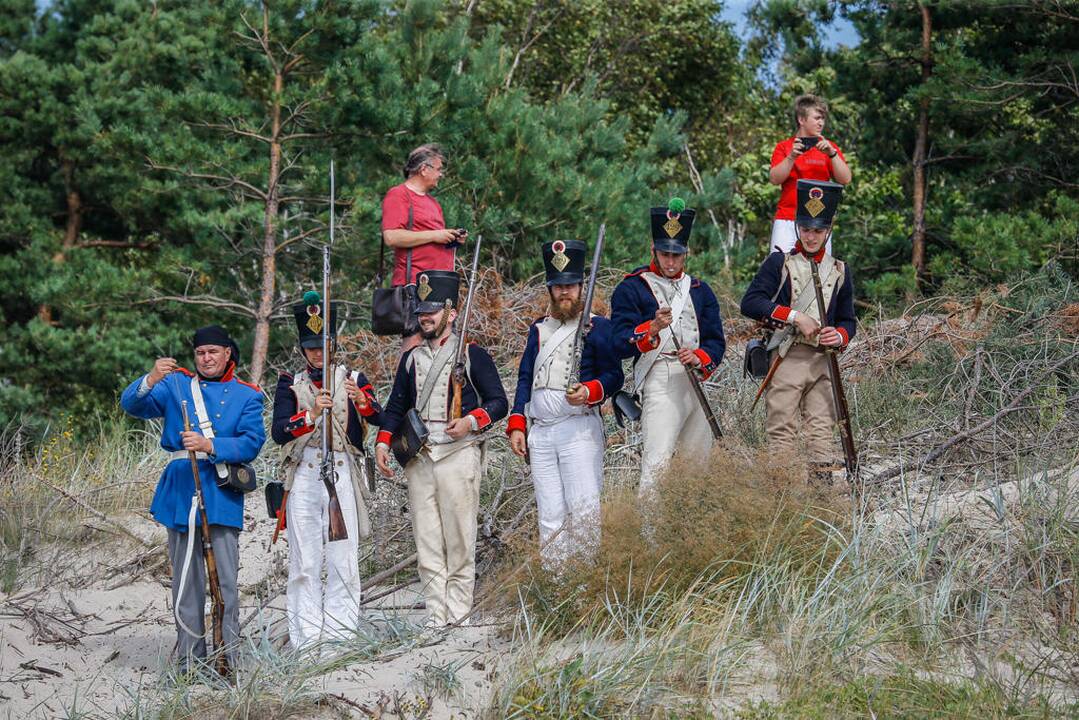 Napoleonmečio rekonstruktoriai