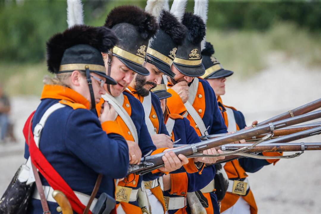 Napoleonmečio rekonstruktoriai