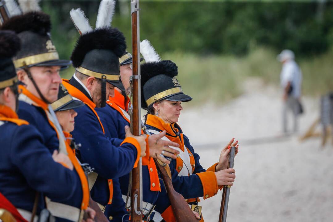 Napoleonmečio rekonstruktoriai