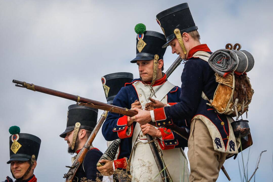 Napoleonmečio rekonstruktoriai