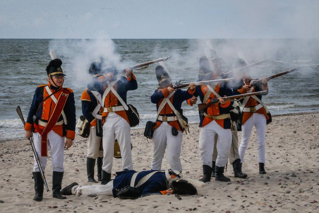 Napoleonmečio rekonstruktoriai