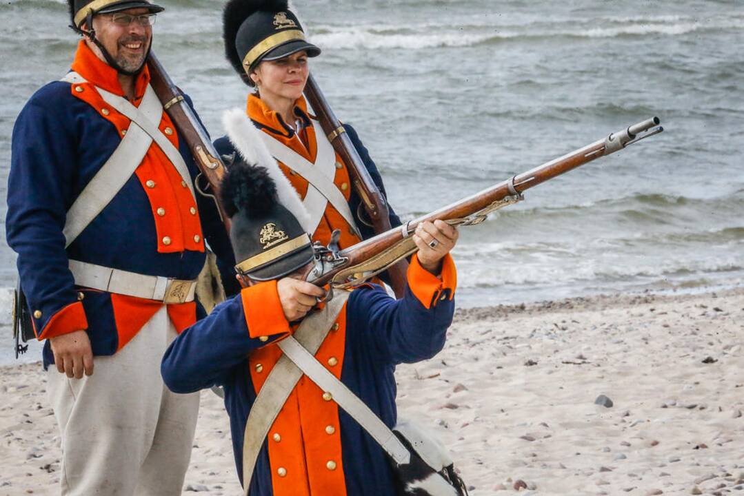 Napoleonmečio rekonstruktoriai