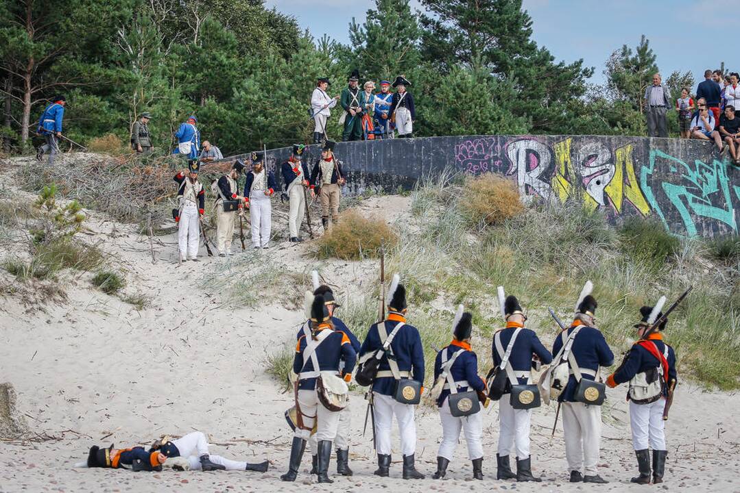 Napoleonmečio rekonstruktoriai