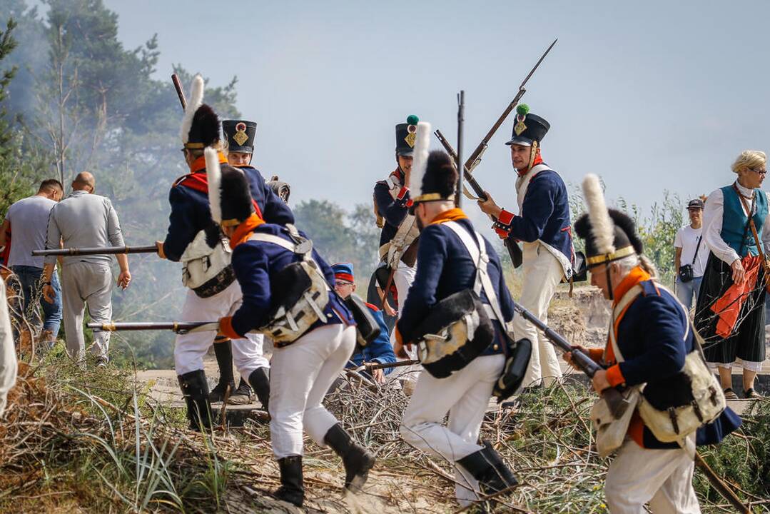 Napoleonmečio rekonstruktoriai