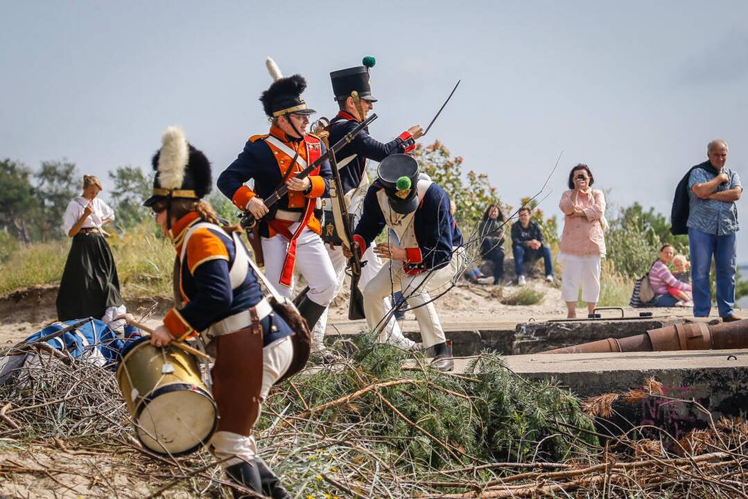 Napoleonmečio rekonstruktoriai