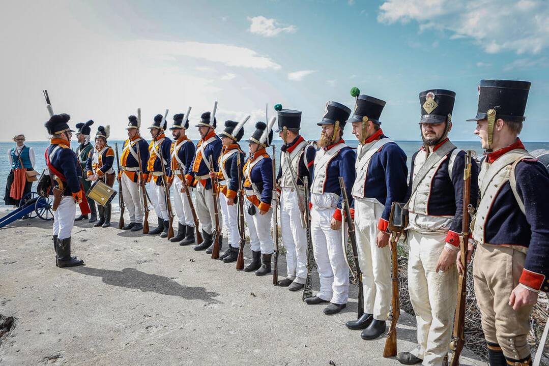 Napoleonmečio rekonstruktoriai