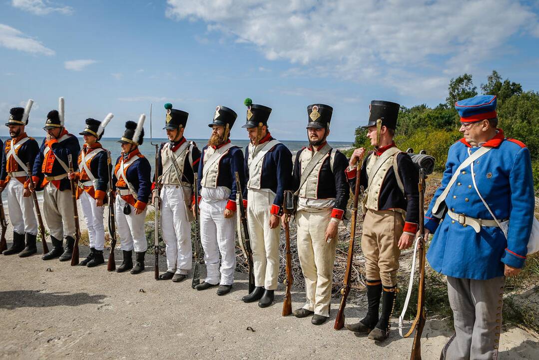 Napoleonmečio rekonstruktoriai