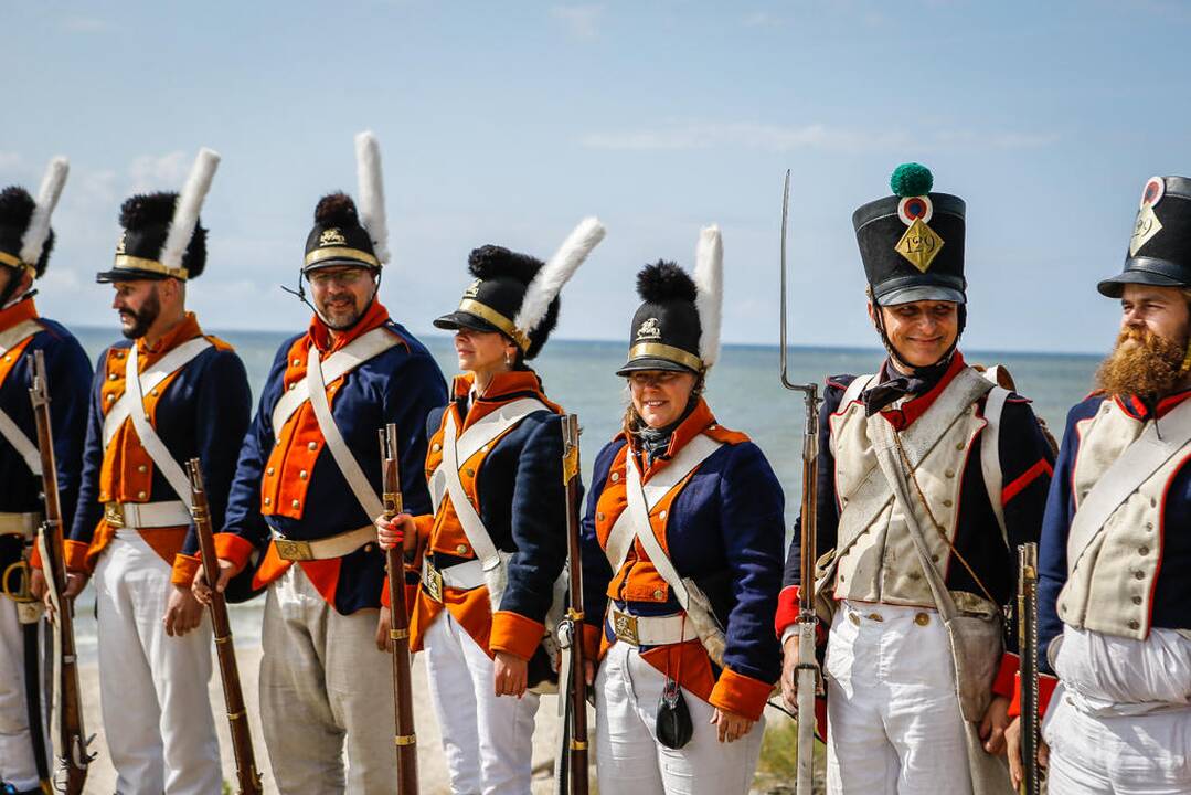 Napoleonmečio rekonstruktoriai