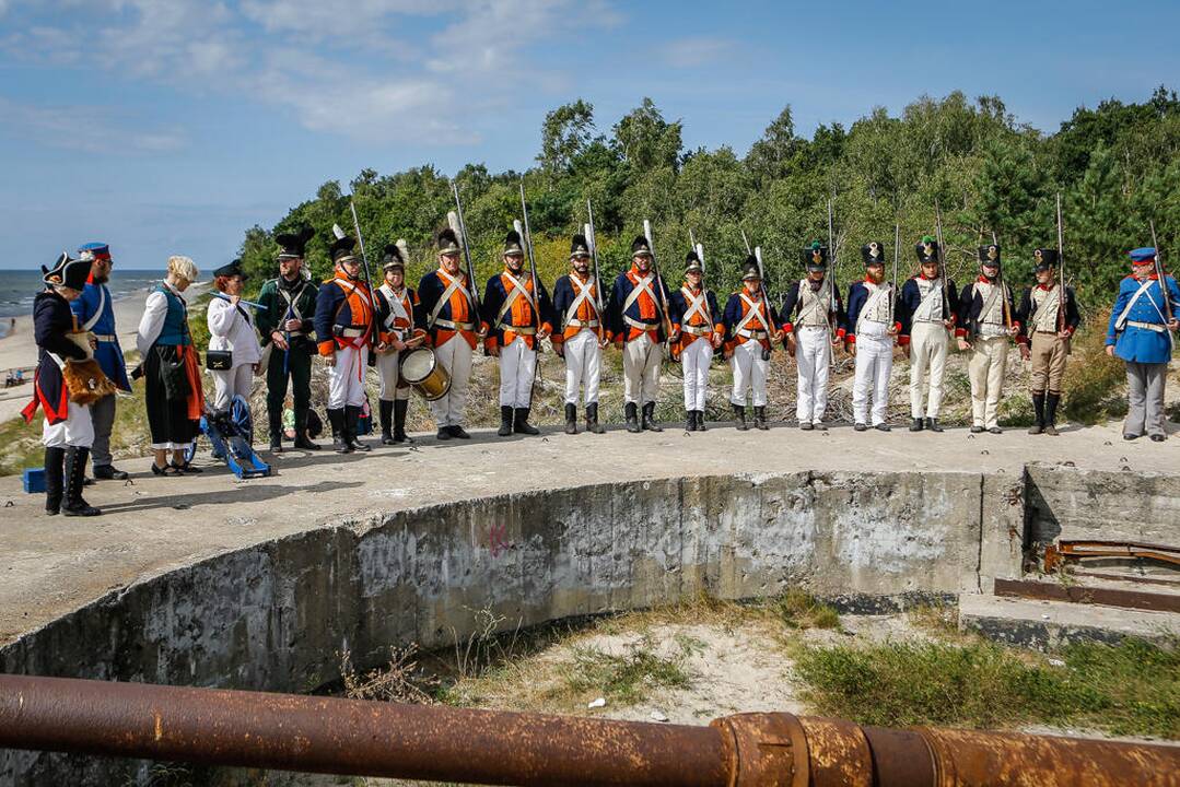 Napoleonmečio rekonstruktoriai