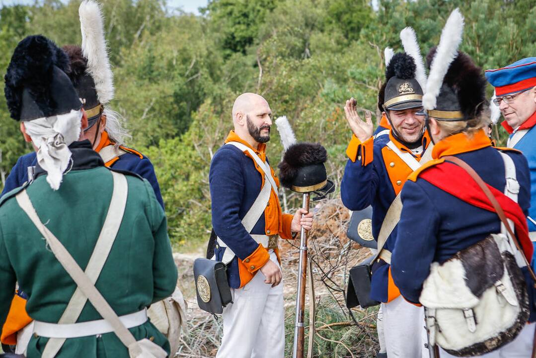 Napoleonmečio rekonstruktoriai