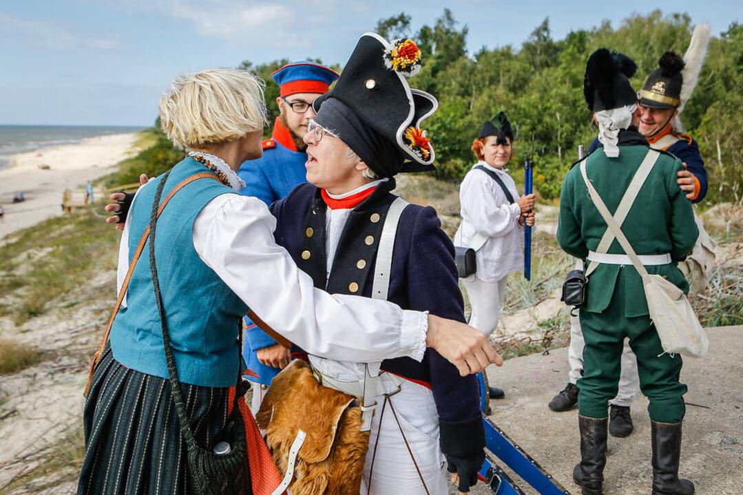 Napoleonmečio rekonstruktoriai
