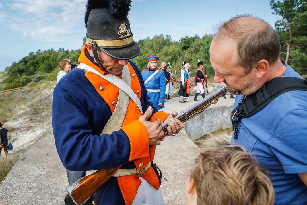 Napoleonmečio rekonstruktoriai