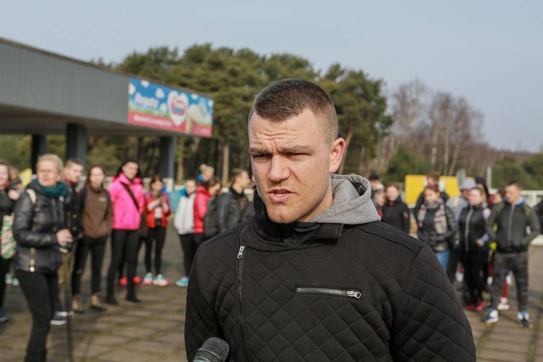 Labdaringas sveikatingumo žygis Klaipėda - Smiltynė