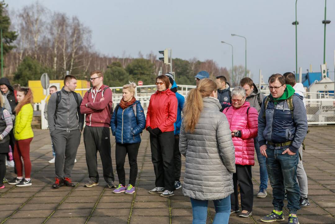 Labdaringas sveikatingumo žygis Klaipėda - Smiltynė