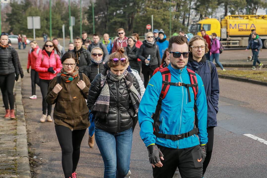 Labdaringas sveikatingumo žygis Klaipėda - Smiltynė