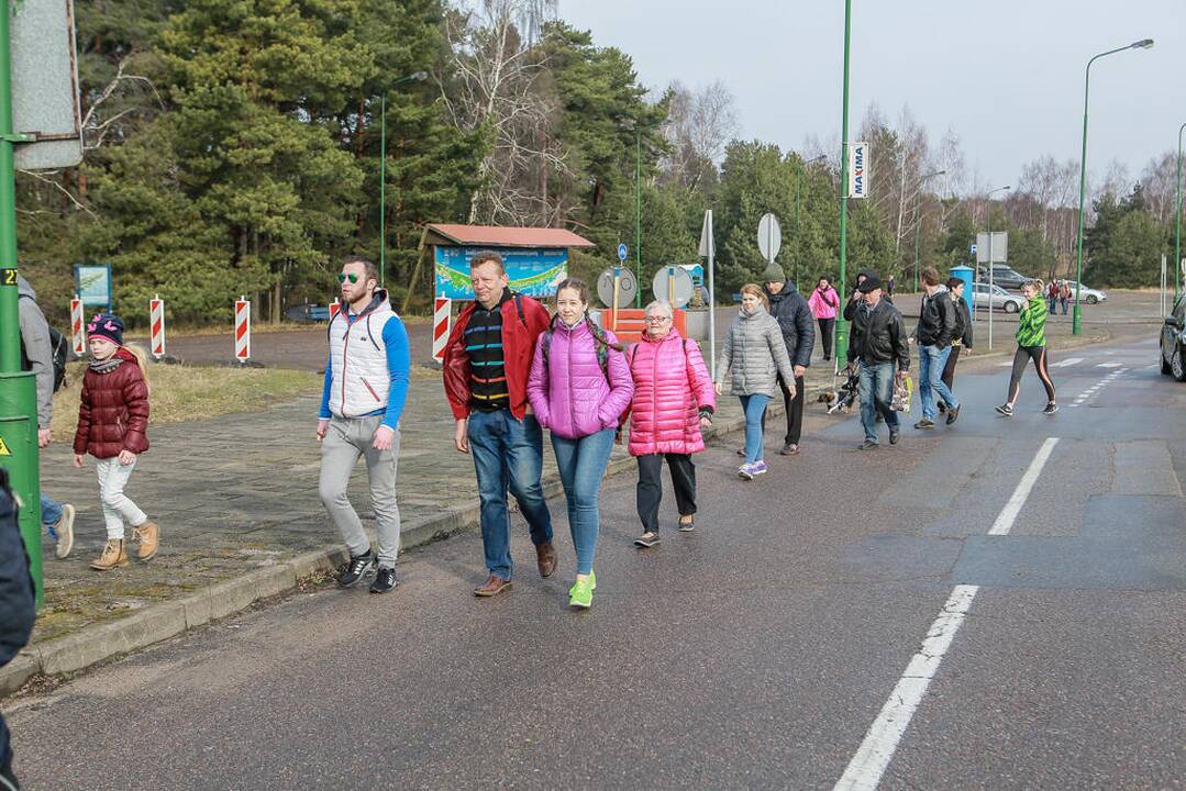 Labdaringas sveikatingumo žygis Klaipėda - Smiltynė