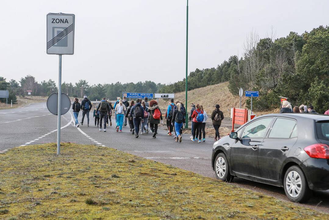 Labdaringas sveikatingumo žygis Klaipėda - Smiltynė