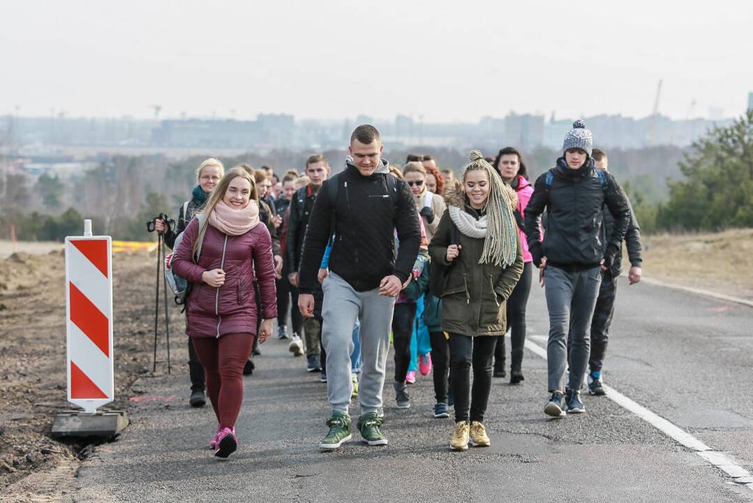 Labdaringas sveikatingumo žygis Klaipėda - Smiltynė