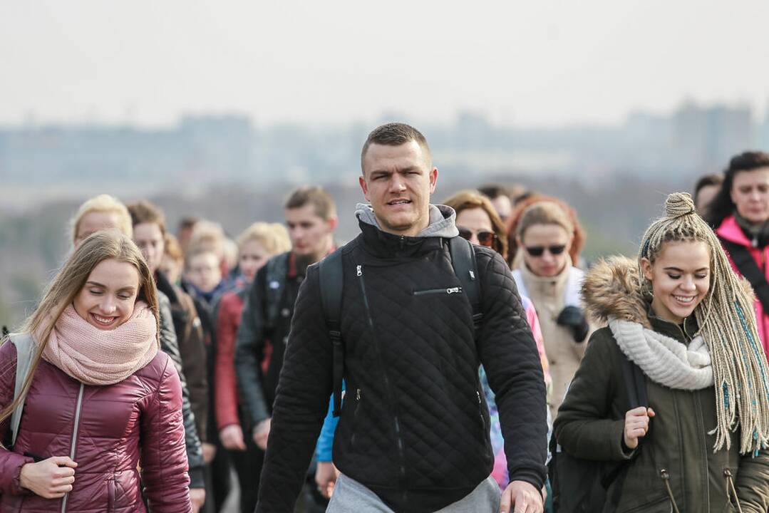 Labdaringas sveikatingumo žygis Klaipėda - Smiltynė