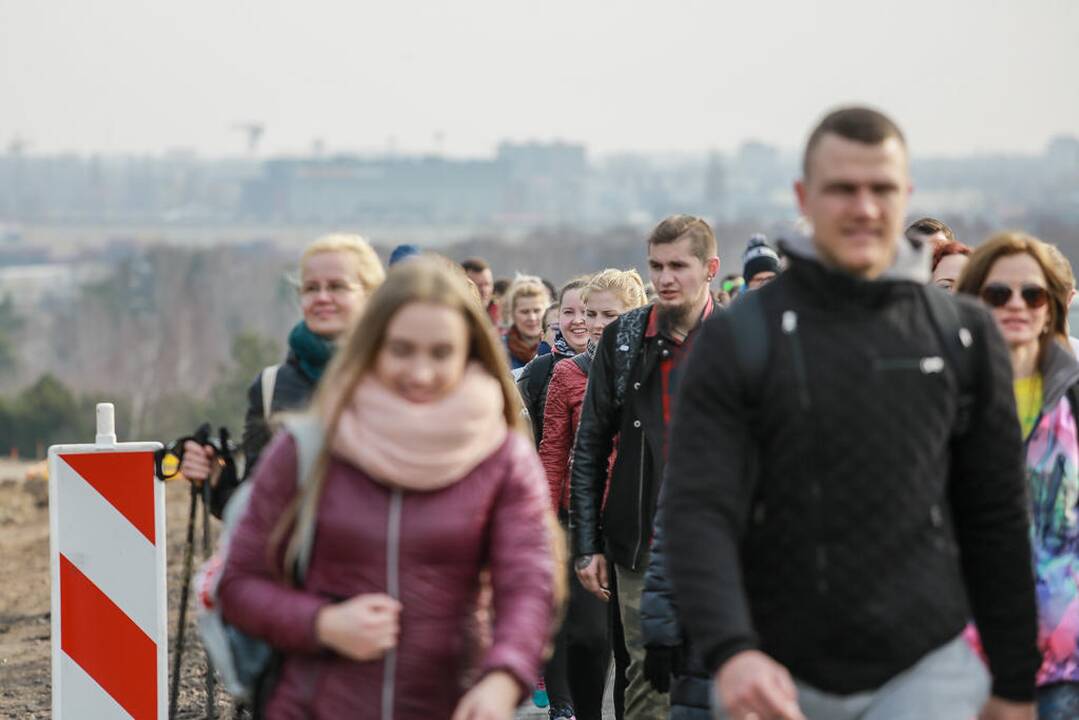 Labdaringas sveikatingumo žygis Klaipėda - Smiltynė