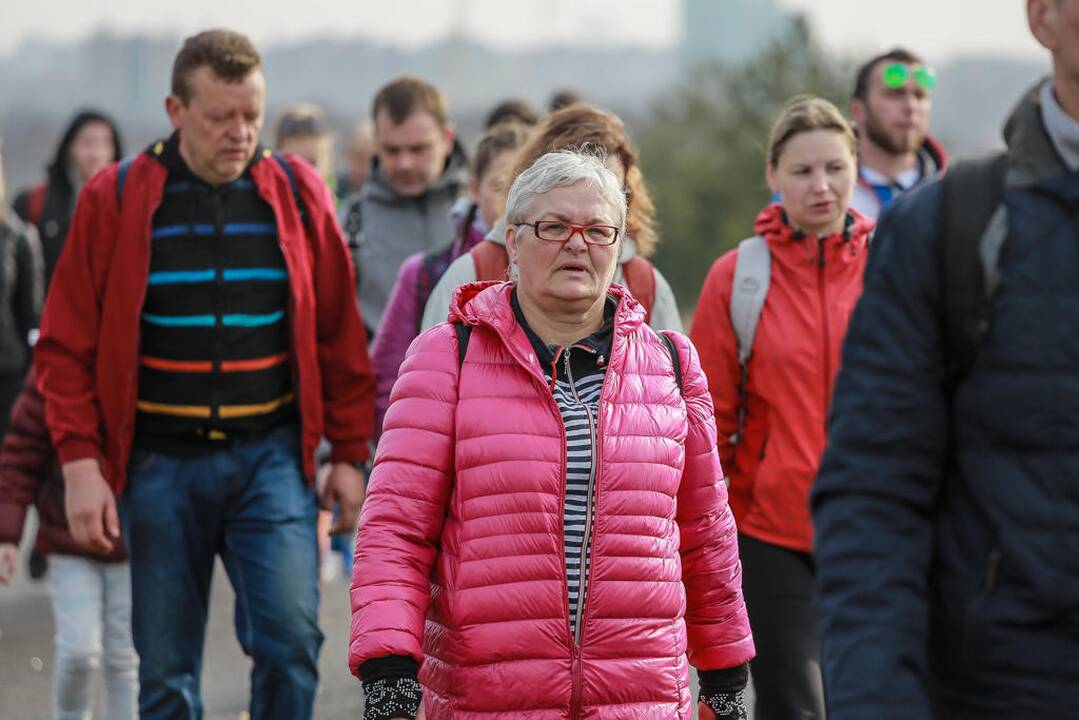 Labdaringas sveikatingumo žygis Klaipėda - Smiltynė