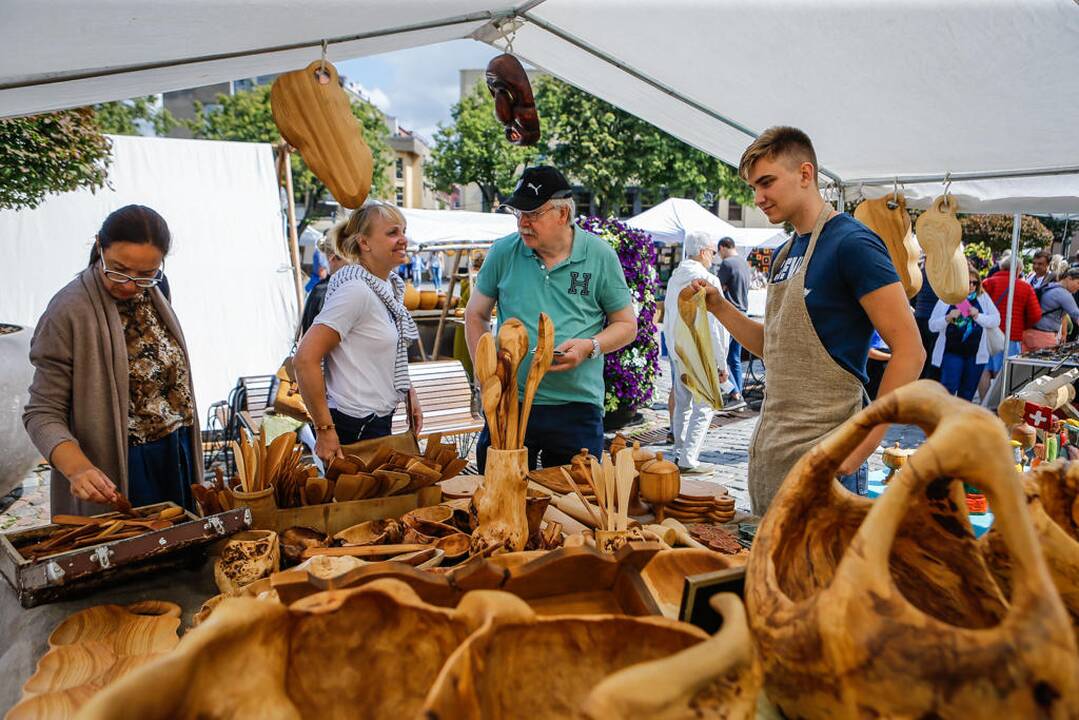 Festivalis "Lauksnos" amatų miestelis