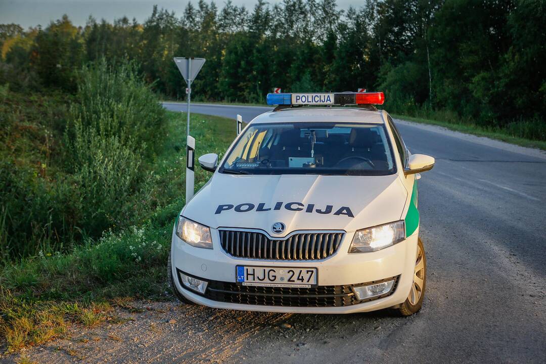 Policijos reidas Klaipėdos rajone 2019.08.24