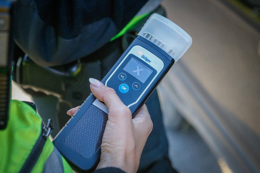 Policijos reidas Klaipėdos rajone 2019.08.24