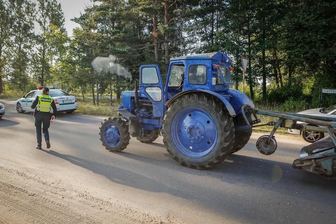 Policijos reidas Klaipėdos rajone 2019.08.24