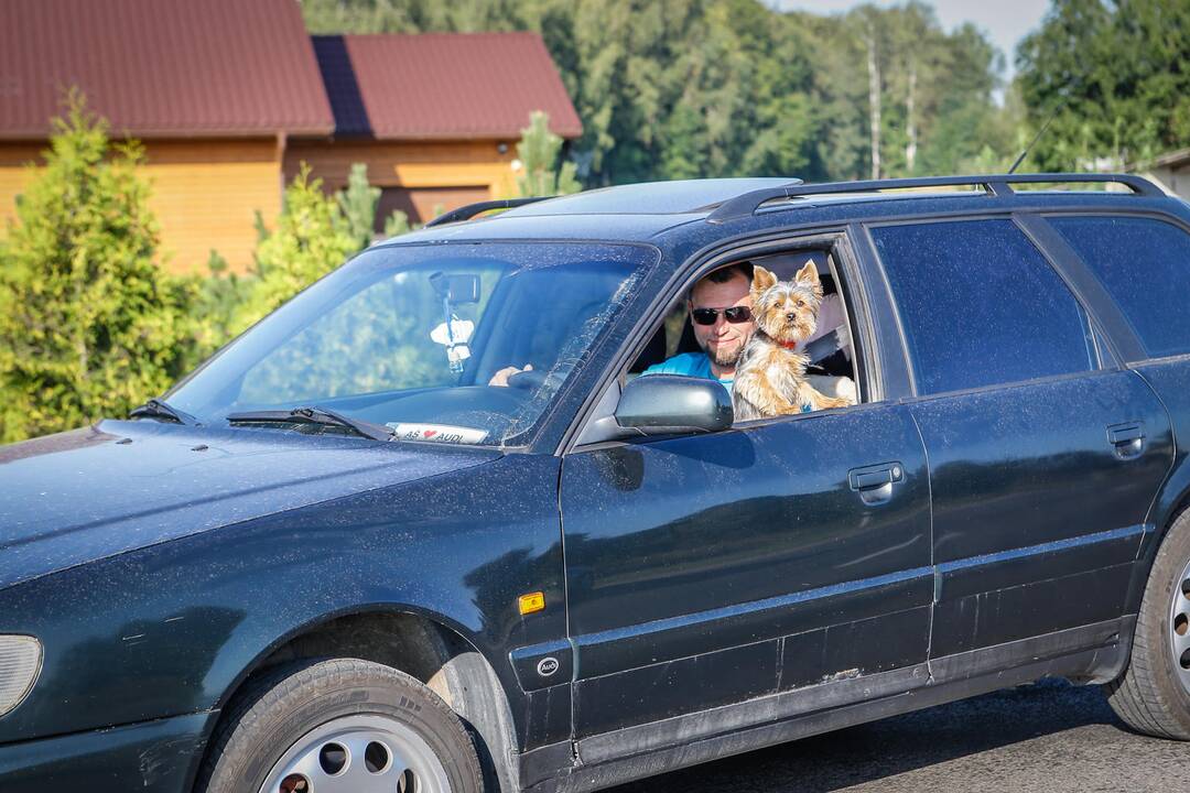 Policijos reidas Klaipėdos rajone 2019.08.24
