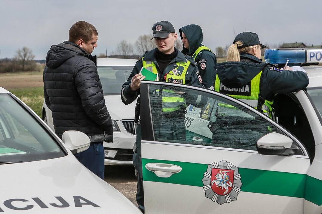 Kelių policijos reidas