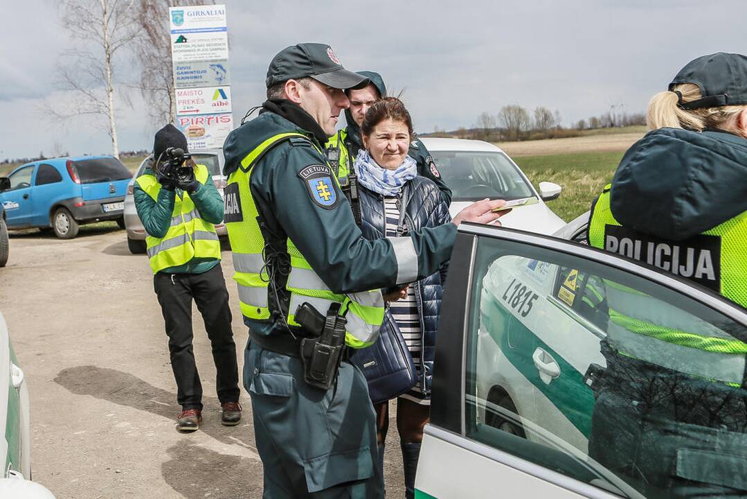 Kelių policijos reidas