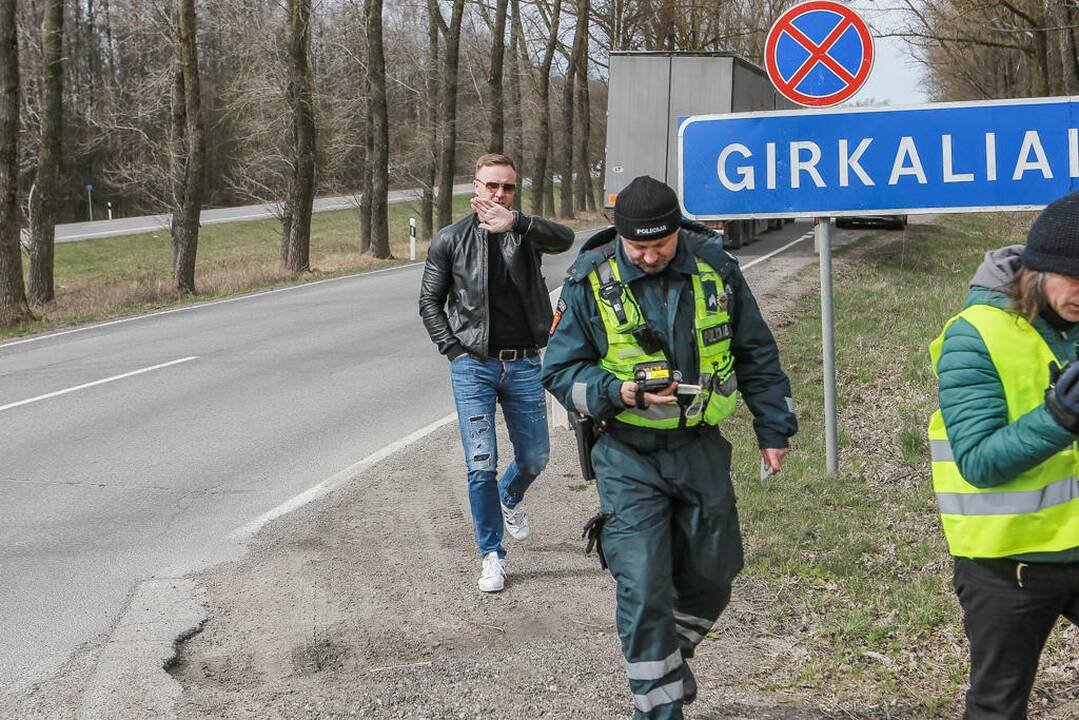 Kelių policijos reidas