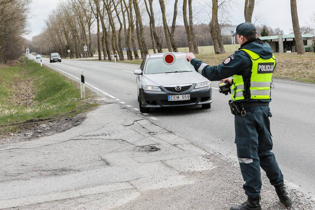 Kelių policijos reidas