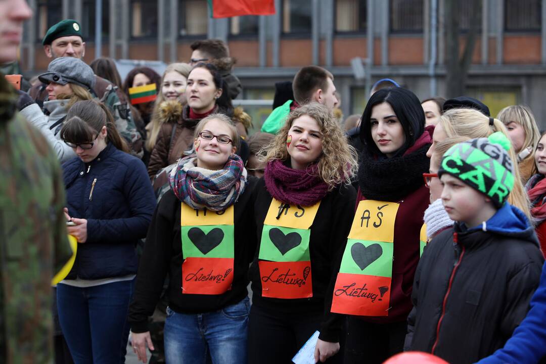 Kovo 11-osios renginys Klaipėdoje