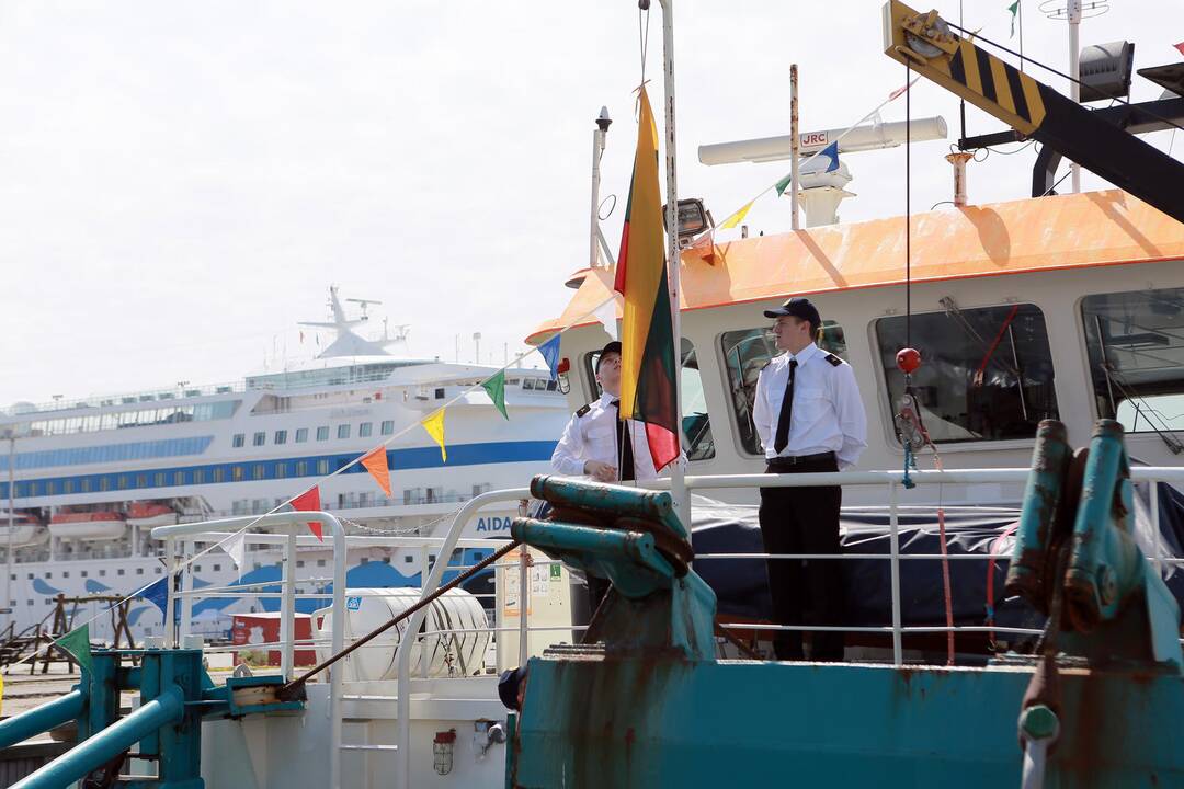 Pristatytas laivas "Baltic Worker"