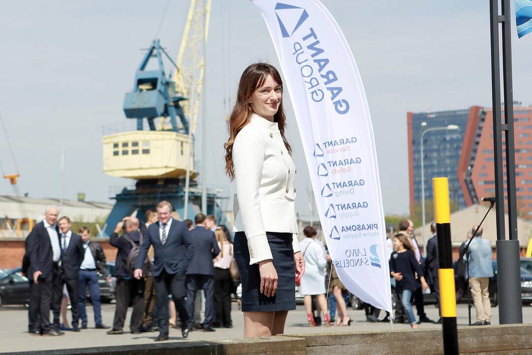 Pristatytas laivas "Baltic Worker"
