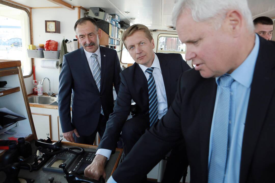 Pristatytas laivas "Baltic Worker"