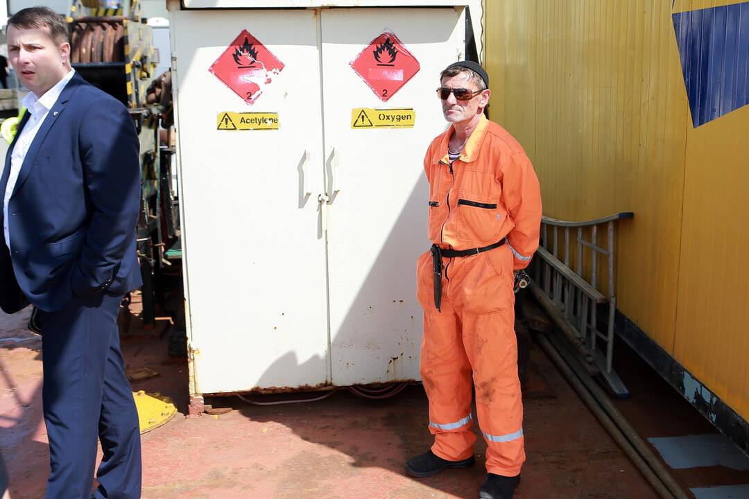 Pristatytas laivas "Baltic Worker"