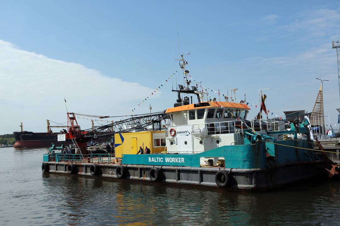 Pristatytas laivas "Baltic Worker"