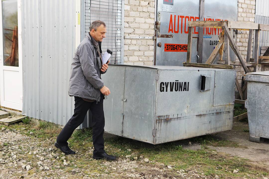 Veterinarų patikrinimas "Nuaras" gyvūnų prieglaudoje