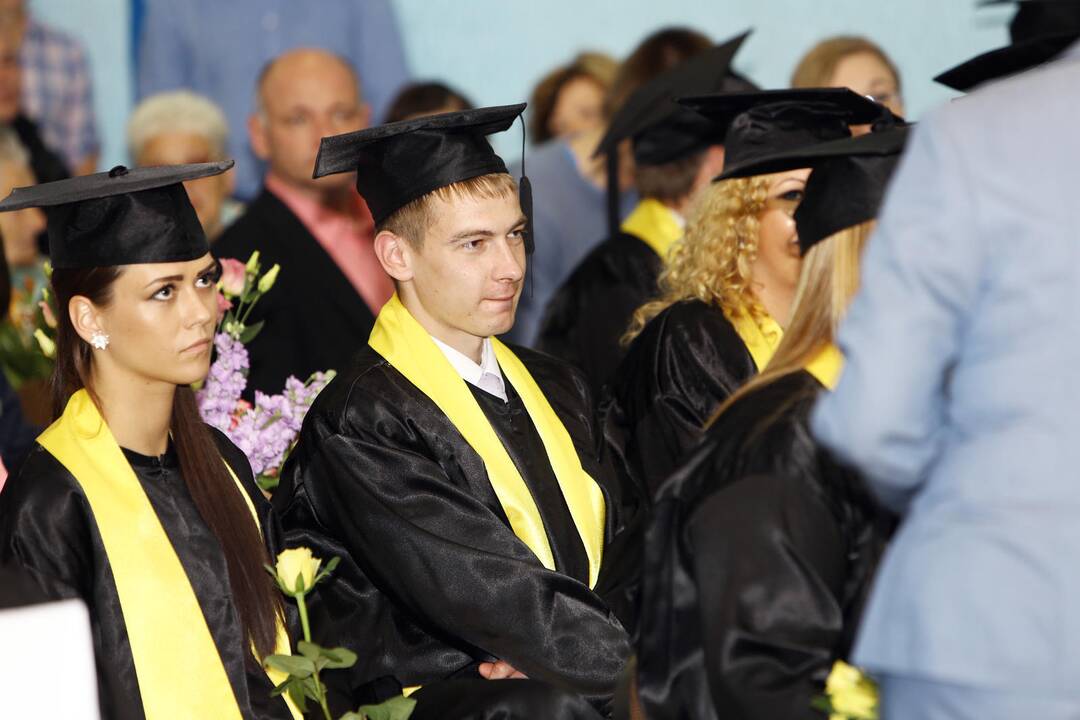 Diplomų teikimas socialiniame fakultete