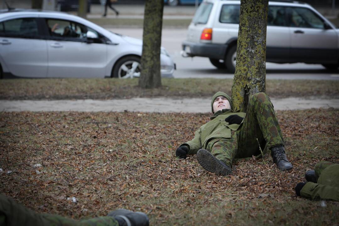 Karinės pratybos "Žaibo kirtis"