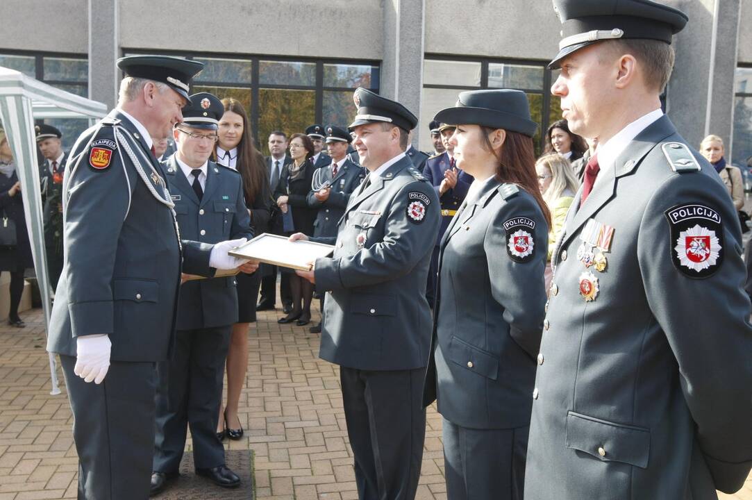 Policininkai minėjo profesinę šventę