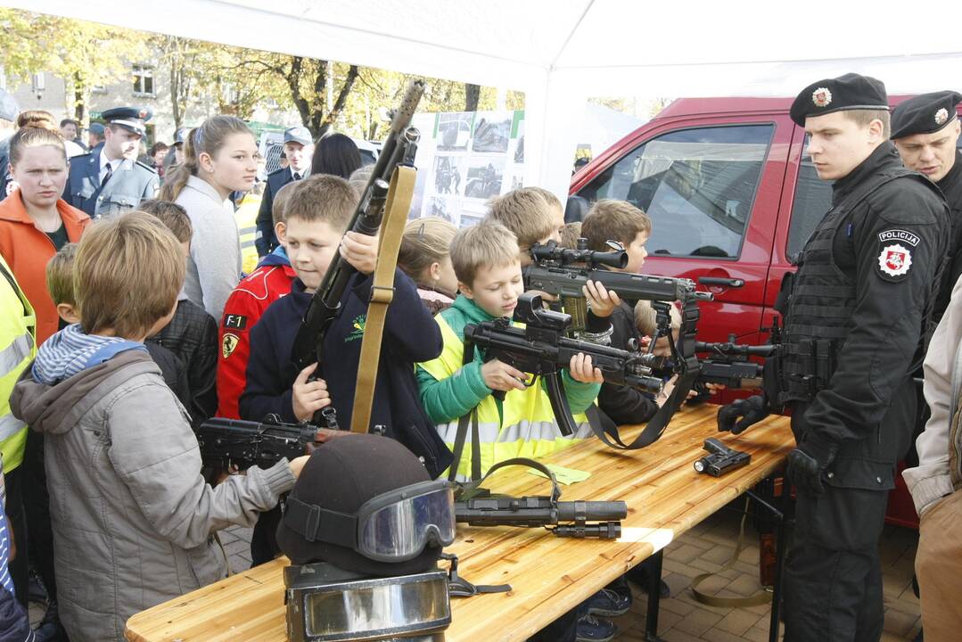 Policininkai minėjo profesinę šventę