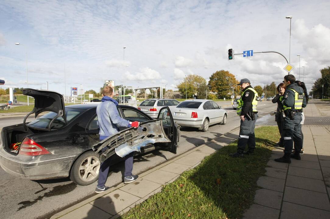 Avarija Liepų gatvėje